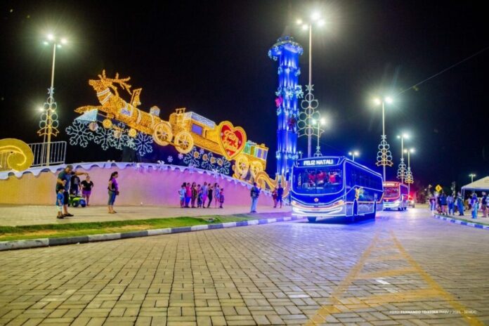 Expresso Natalino inicia passeios e segue aberto ao público até 14 de dezembro em Boa Vista