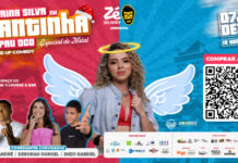 Show de stand-up de Sabrina Silva apresenta o Especial de Natal ‘Santinha do Pau Oco’ em Boa Vista com ação especial de doação