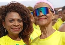 Grupo de amigas entrega retrato à filha em memória da mãe corredora que participaria da Corrida da Câmara de Boa Vista Grupo de amigas entrega retrato à filha em memória da mãe corredora que participaria da Corrida da Câmara de Boa Vista
